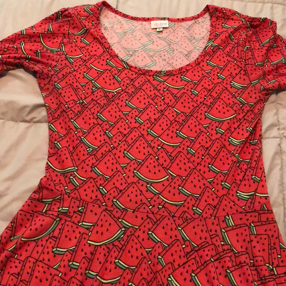 LuLaRoe Nicole 🦄 unicorn watermelon pattern